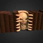 creature bookends (3dprint)