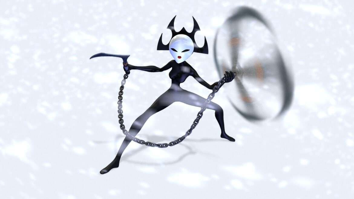 daughter of aku animation in the snow.thumb