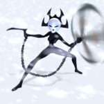 Daughter of Aku animation in the snow