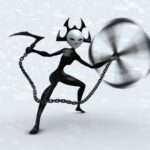 Daughter of Aku snow