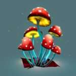 Glowing Mushrooms