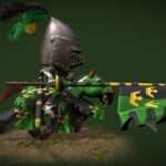 Knight of three crowns (toy style)