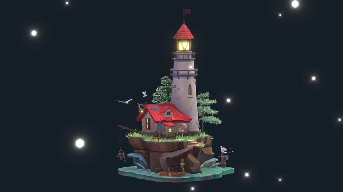 lighthouse blender training project.thumb