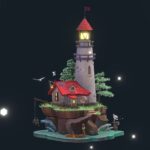 Lighthouse (Blender training project)