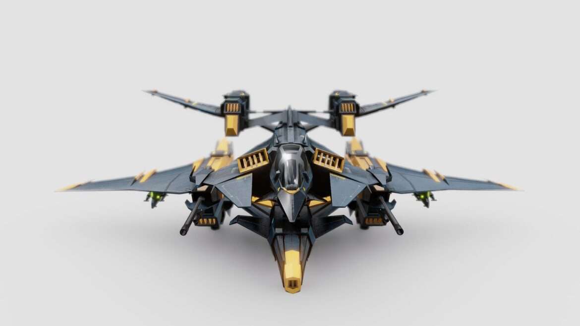 low poly attack aircraft starfall.thumb