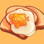 🍳Purrfect egg on toast🍳