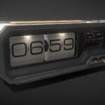 Sci-Fi Digimatic Flip Clock