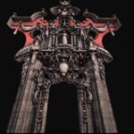 Spanish Churrigueresque Baroque façade 18th