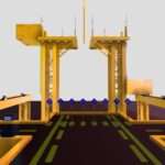 Squid Game Tug Of War Map Model