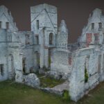 Ungru Manor ruins. Estonia