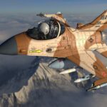 F16 “aggressor” brown toy style
