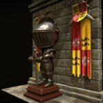 Knight armor of the lily (toy style)