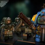 Lego Imperial Guard WH40k in action