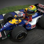 Mansell give Senna a lift Silverstone’91