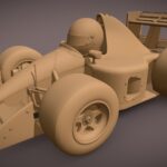 McLaren MP4/6 Choro-Q style 3dprint