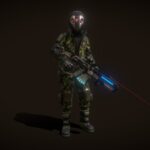 military soldier scifi