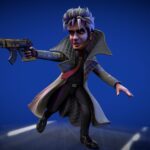 Nathan Never caricature