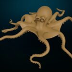 octopus toon (3dprint)