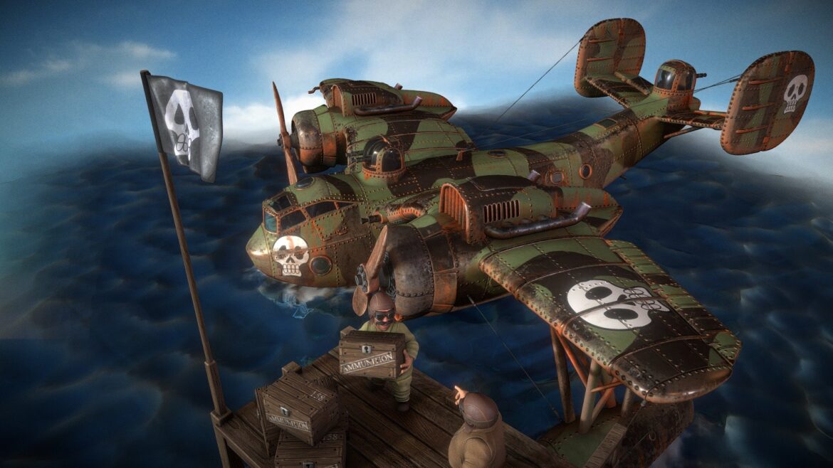 pirate seaplane porco rosso.thumb