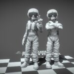 racing toy pilots (flats)