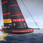 Sailing boat AC75 “Luna Rossa” TOY