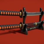 samurai jack katanas