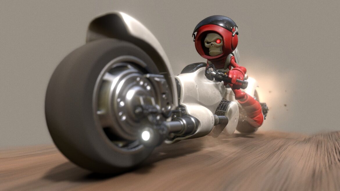 skull chaser motorcycleanimation.thumb