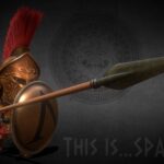 Spartan hoplite toy style