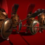 Spartan warriors toy style