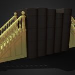 stairway bookend (3dprint)