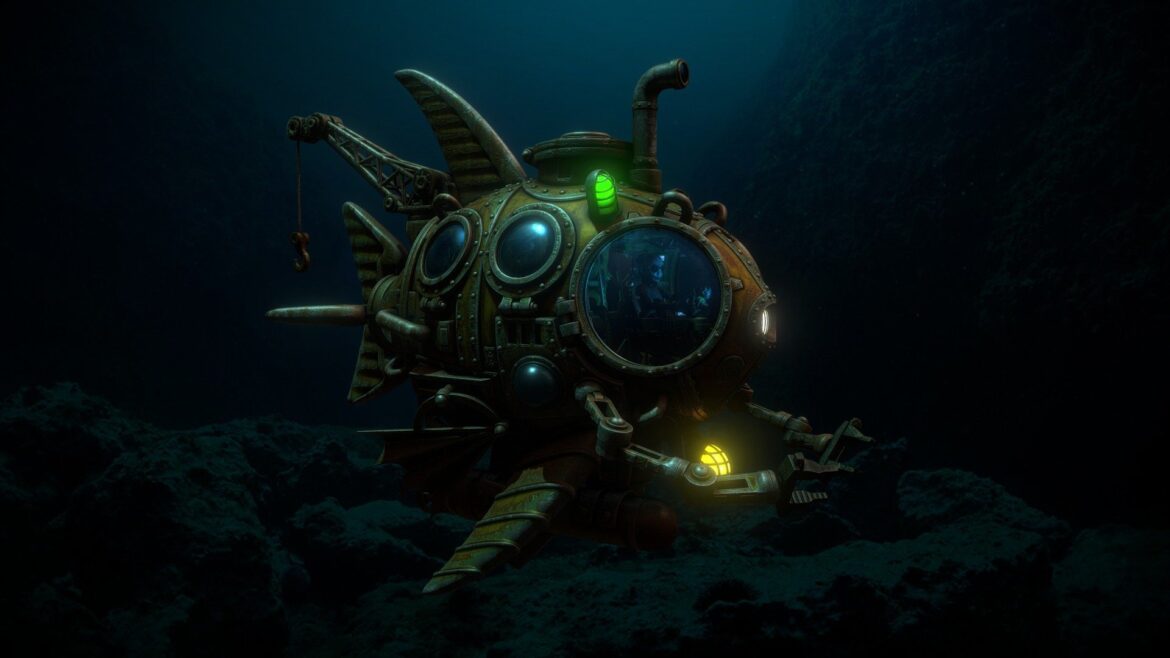 submarine shape of a fish.thumb