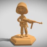 toon-style Panzergrenadier “Hans” (3d Print)