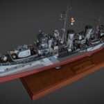 USS BUCKLEY 508 Class Destroyer TOY