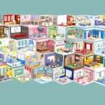 BIG PACK Cozy Cartoon Profession Rooms Interiors