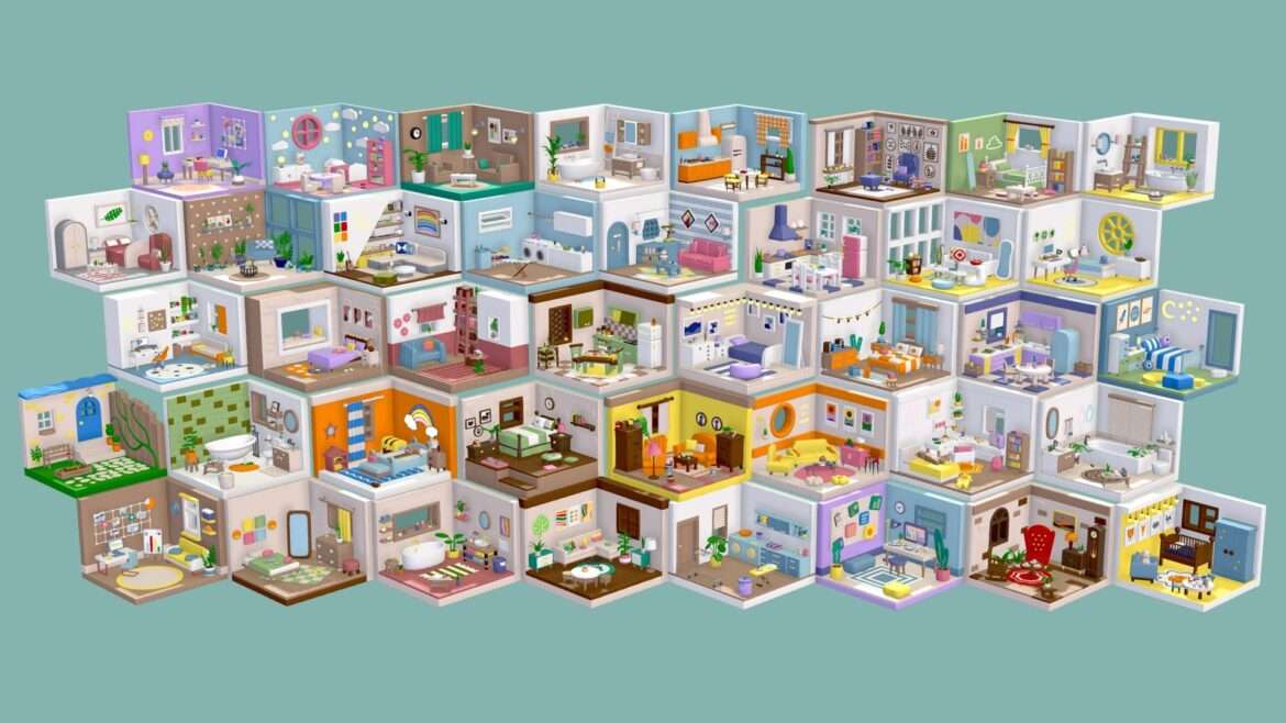 big pack cozy cartoon rooms interiors.thumb