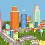 City Set Low Poly