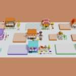 Exteriors: Cartoon Stores / Eateries Islands