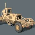 husky mine detection vehicle