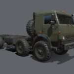 Kamaz-6350 Heavy utility truck