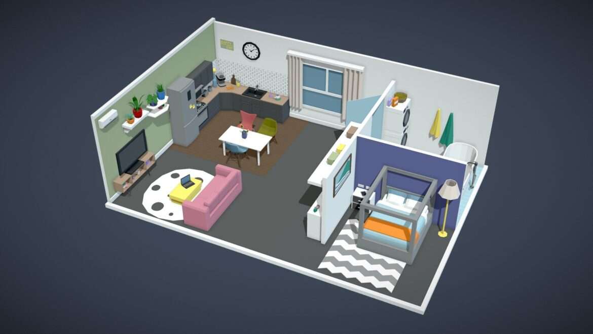 low poly apartment n2.thumb 1
