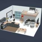 Low Poly Apartment n8