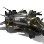 Multirole Scifi Aircraft “Xiphos”