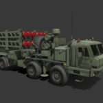 S-350 missile system 50P6E