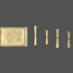 Scrolls collection Low-poly 3D model