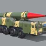 Shaheen-2 missile launcher