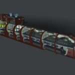 Submarine project 626 cutaway