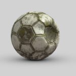 Abandoned soccer ball
