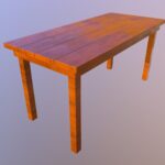 APR Farmhouse Table Dining