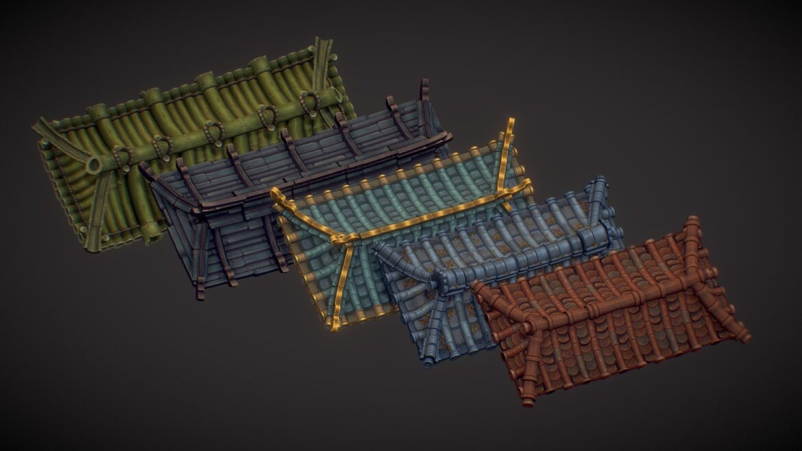 asian roof set hps render scene.thumb