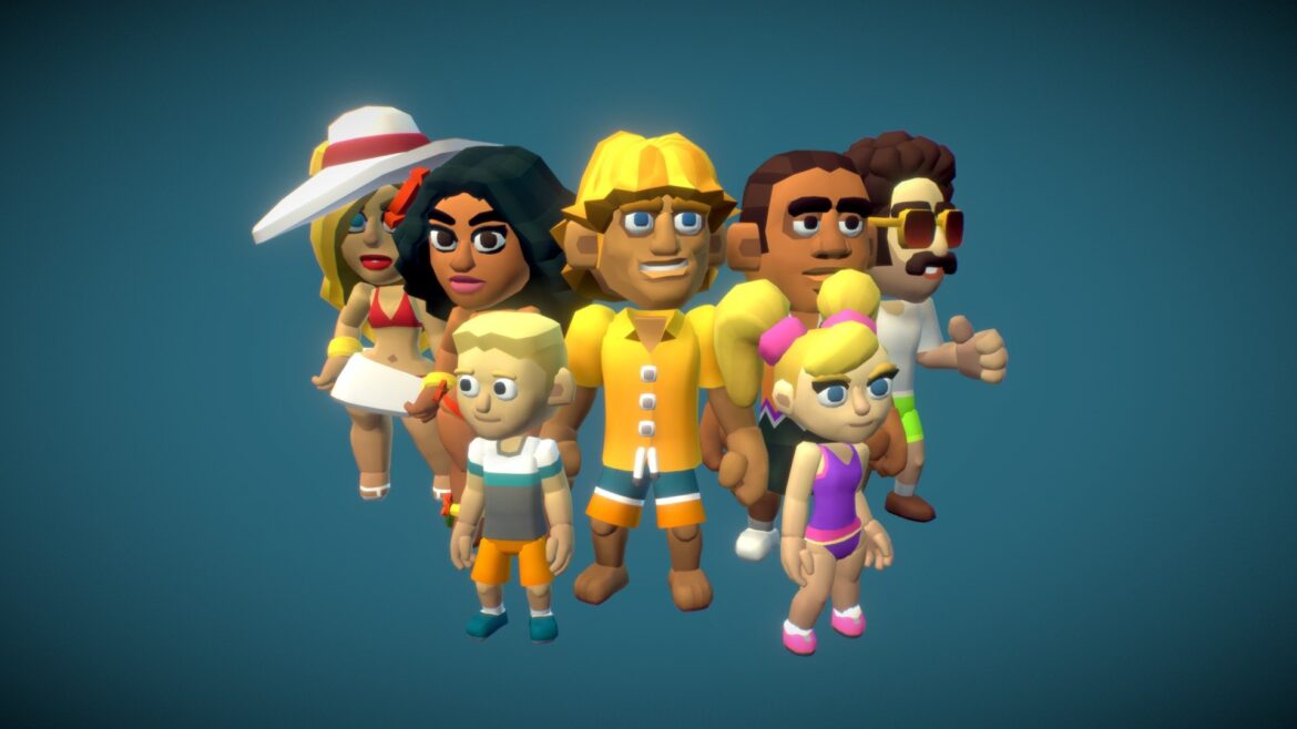 beach resort characters proto series.thumb